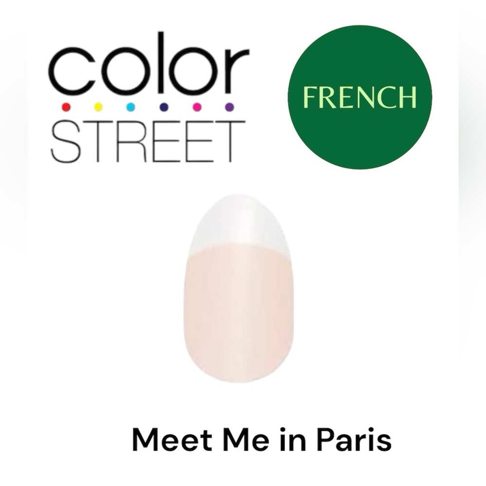 3 FOR $35: COLOR STREET Nail Strips - Meet Me in Paris